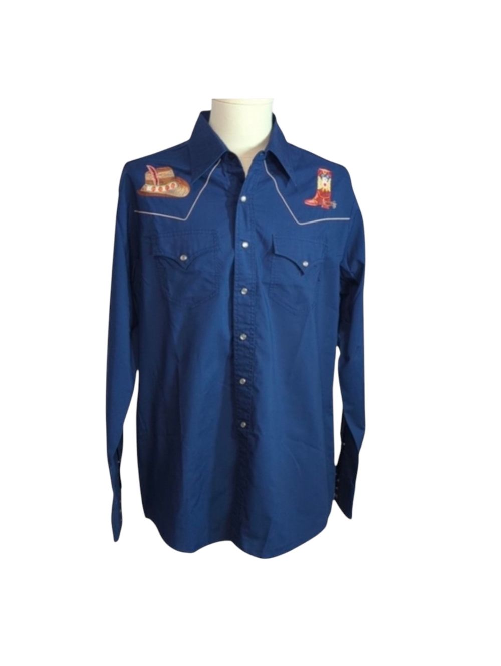 Rocking K Ranchwear by Kennington Vintage Western Shirt Size XL